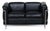 LC2 2-Seater Sofa by Charlotte Perriand and Le Corbusier for Cassina, 1965 For Sale