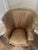 Early 21st Century Stanford Furniture Leather Wingback Accent Chair – Cognac Full-Grain Leather For Sale - Image 5 of 11