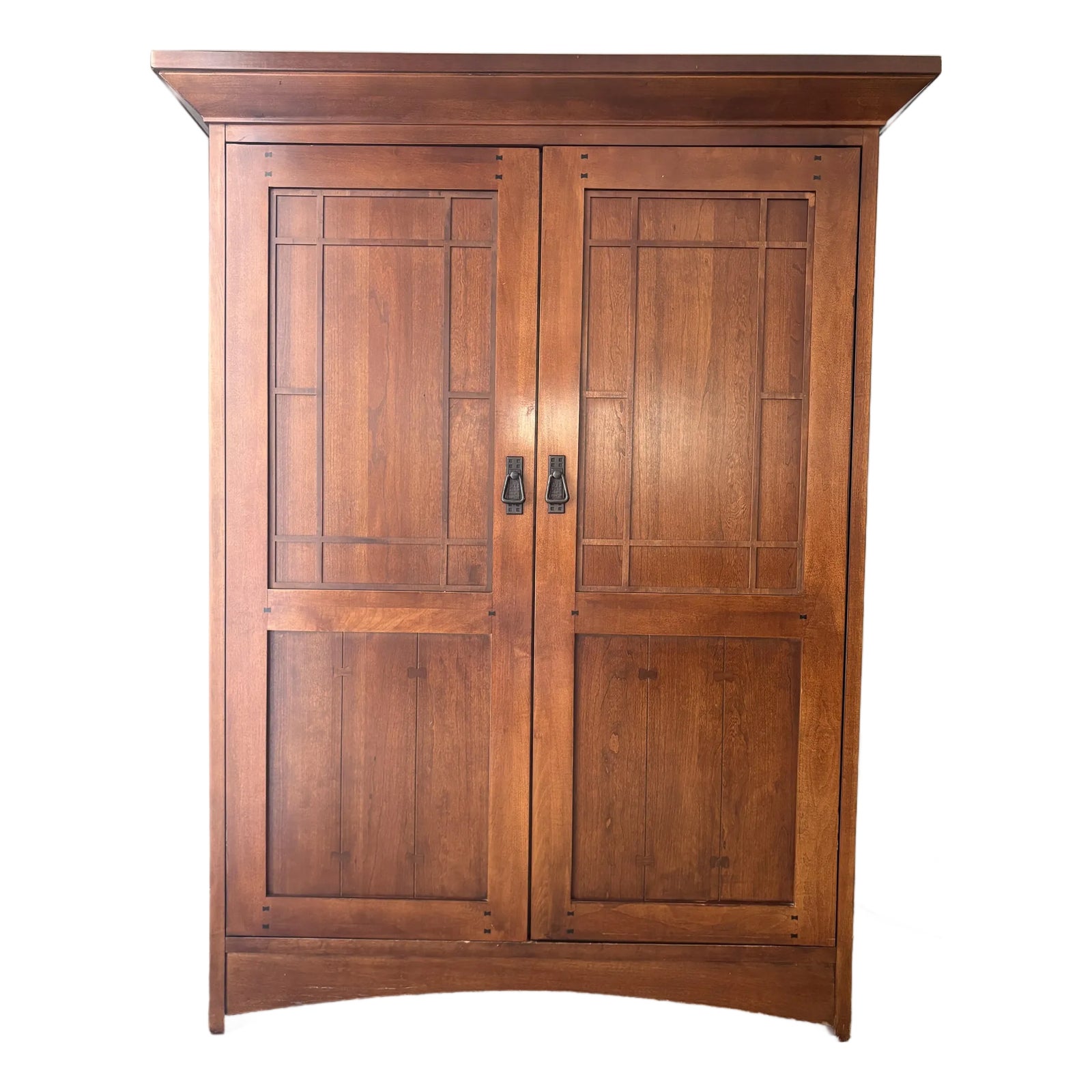 Drexel Heritage American Review Entertainment Cabinet | Chairish