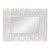 Our Zenith Mirror features a rectangular frame that is characterized by a deep textured wave design. The waves give an...