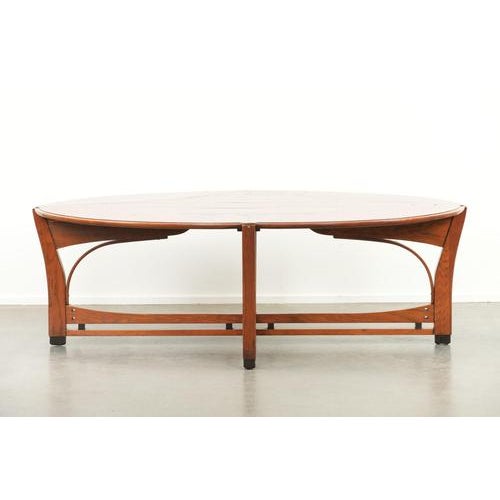 Art Nouveau Oval Coffee Table from Schuitema For Sale - Image 4 of 11