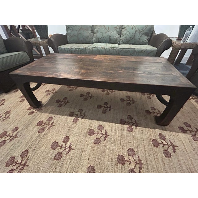 Asian Ming Style 16th C. Cocktail Table For Sale - Image 3 of 4