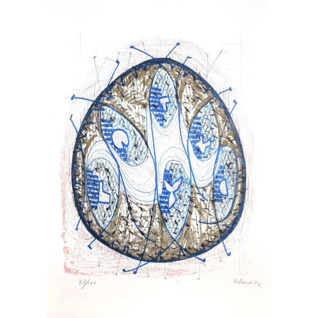 Contemporary Luigi Gheno - 4 Artworks - Lithograph - Contemporary For Sale - Image 3 of 6