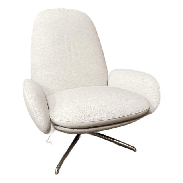 Vala Swivel Recliner Chair by Design Within Reach by Designer Hlynur Atlason For Sale