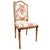 French Provincial Pair of Louis XVI Style Toile De Jouy Side Chairs by Fournier Paris For Sale - Image 3 of 18