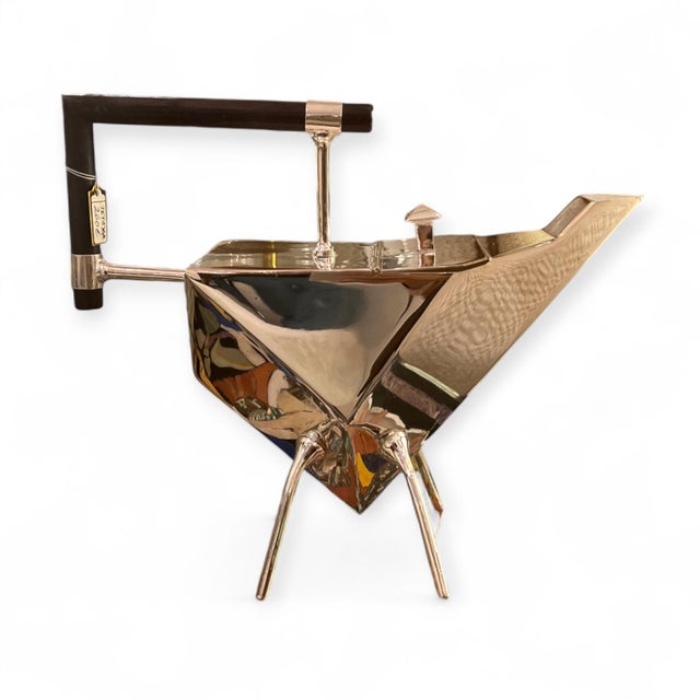 Geometric Teapot by Christopher Dresser, 1879 For Sale - Image 6 of 11