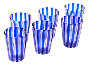 Murano Glasses by Angelo Ballarin for Ribes Studio, 2004, Set of 6
