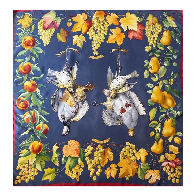 Hermès Silk Scarf “Fructidor” 1979 For Sale