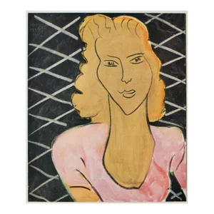1946 After Henri Matisse "The Lady in Rose Corsage", First Edition Parisian Period Lithograph