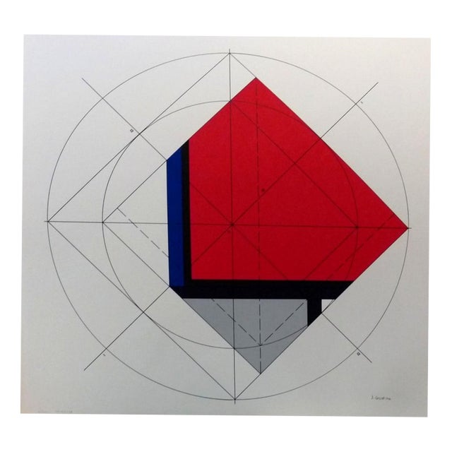Jean Gorin, Untitled, 20th Century, Silk-screen For Sale