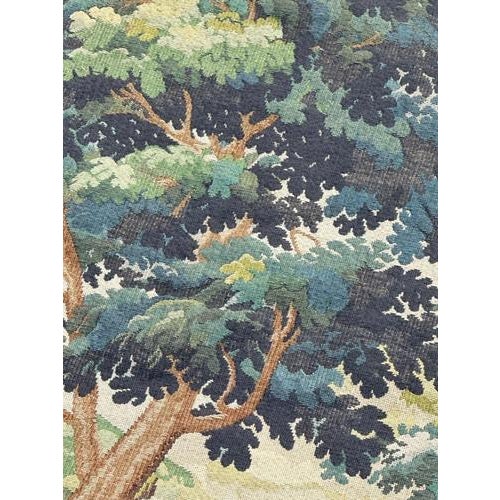 Mid-Century French Aubusson Style Jacquard Halluin Tapestry, 1960s For Sale - Image 11 of 18
