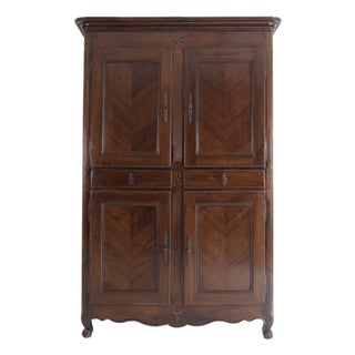 19th Century French Provincial Cherrywood Cabinet For Sale