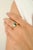 Luxurious Bezel Set 14k Gold Rich Emerald Signet Ring Size 6 For Sale In New York - Image 6 of 11