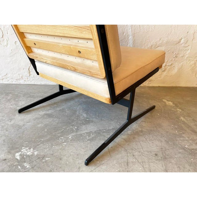 Faux Leather Easy Chair, 1990s For Sale - Image 6 of 8