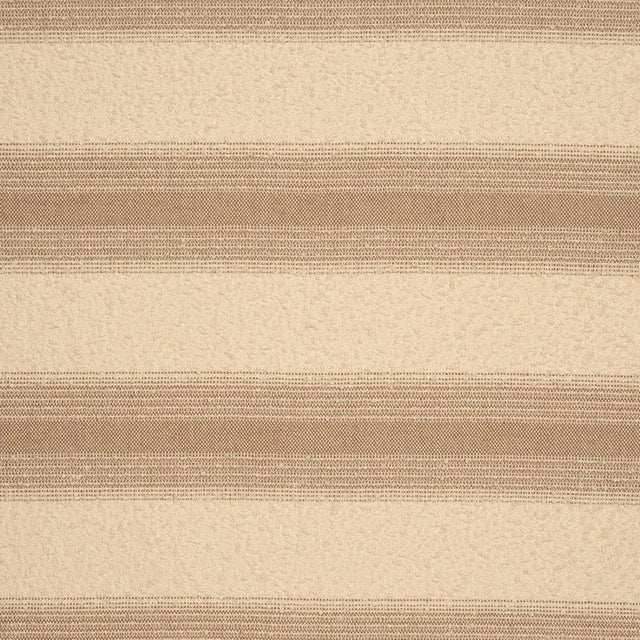 Schumacher x Patterson Flynn Jessen Alpaca Stripe Fabric In Natural For Sale