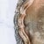 Heavy silverplate on copper round tray with an ornate floral rim and feet. Everything looks better displayed on a silver...