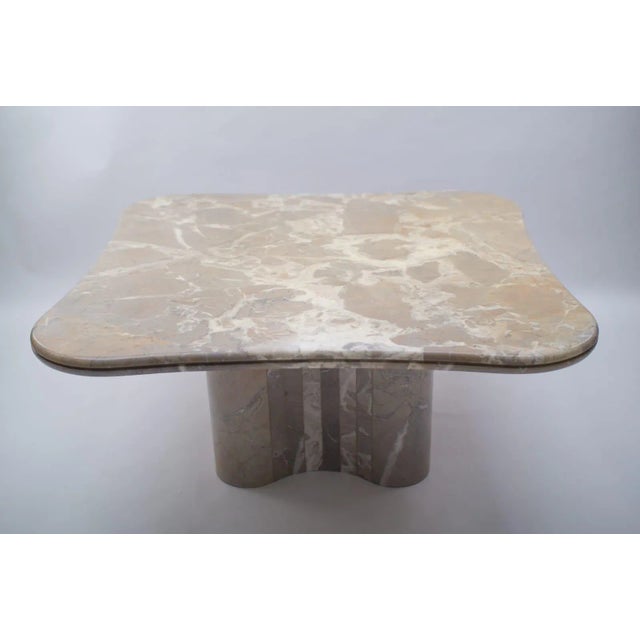 Mid-Century Modern Italian Marble Coffee Table, 1970s For Sale - Image 3 of 14