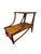 Wood Vintage Heywood-Wakefield Style Rattan & Bamboo Two-Tier Side Table, C. 1960s For Sale - Image 7 of 9