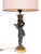 Metal Antique French Empire Bronze Cherub Table Lamp, 1890s For Sale - Image 7 of 16
