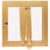 Wooden Picture Frame with Engraved Signature, Italy, 1980s For Sale - Image 6 of 6