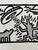 Black Keith Haring (1958-1990), Untitled, 1982 (Dogs With UFO's), Copyright Keith Haring Foundation, Licensed by Artestar New York, Printed in the Uk For Sale - Image 8 of 9