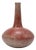 19th Century African Redware Gooseneck Vase For Sale