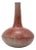 Antique African Redware Gooseneck Vase For Sale