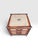 A distinctive late 20th-century campaign-style side table that blends equestrian-inspired design with modern luxury....