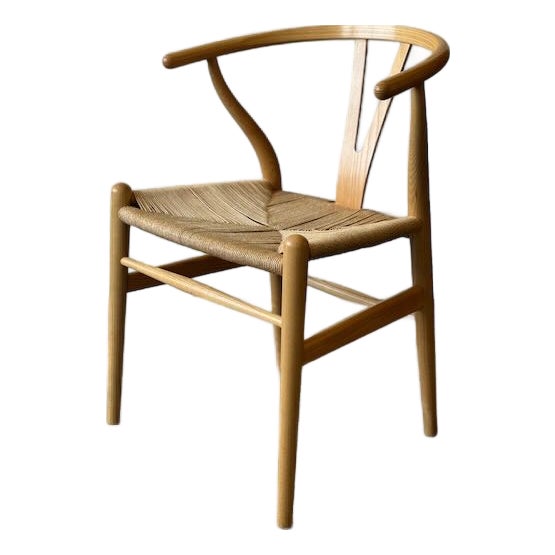 1970s Attributed Hans Wegner Wishbone Chair For Sale
