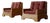 Rustic Oak Lounge Chairs, France, 1960s, Set of 2 For Sale
