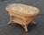 1980s Vintage Wicker Coffee Table Circa 1980s For Sale - Image 5 of 10