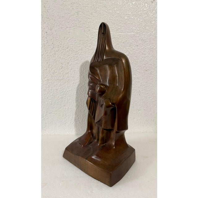 Dani Daniel Kafri, Large Dani Kafri Israeli Modernist Judaica Birkat Kohanim Bronze Sculpture For Sale In Miami - Image 6 of 11