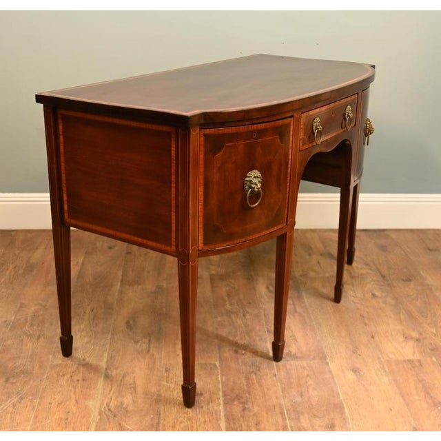 Edwardian Mahogany Sheraton Sideboard, 1910 For Sale - Image 6 of 9