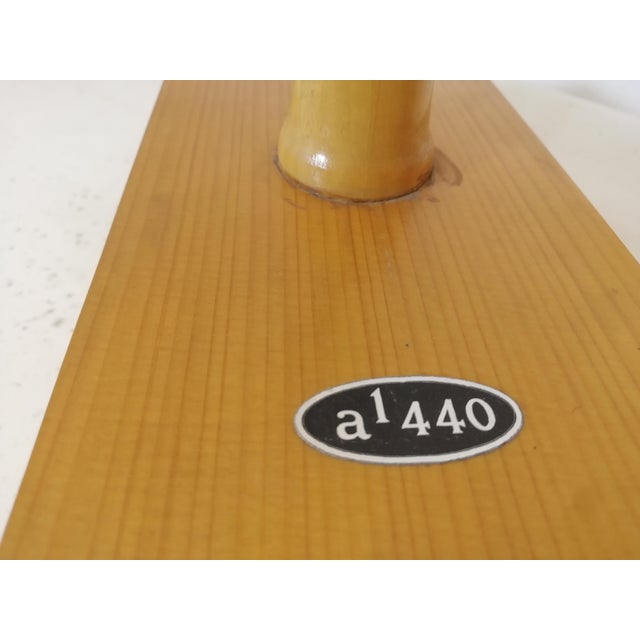 Wood Professional Table Tuning Fork, Germany, 1960s, Set of 2 For Sale - Image 7 of 10