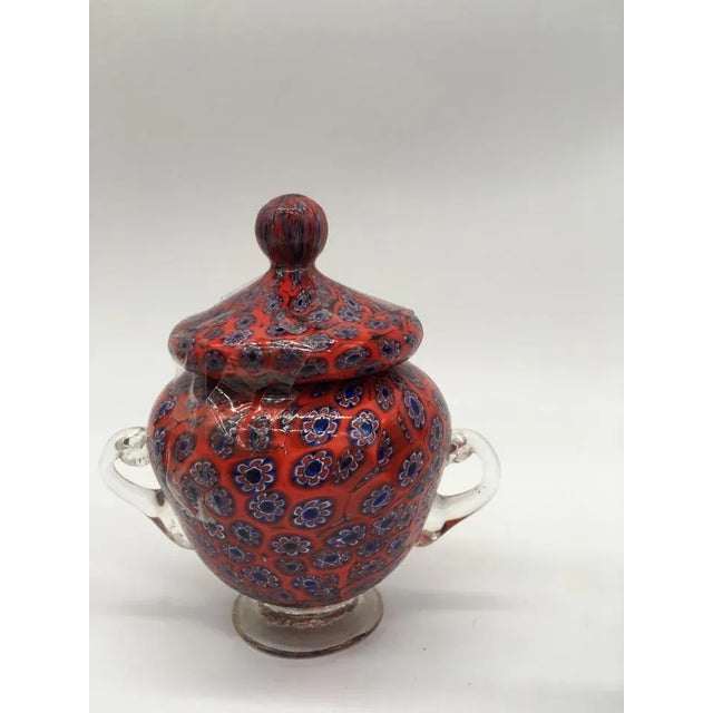 Vintage Murano Glass Cup Coffee Set, Set of 7 For Sale - Image 3 of 11