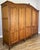 Vintage Louis XVI French Oak Five Door Carved Armoire For Sale - Image 3 of 14