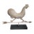 19th Century Full-Bodied Original Painted Rooster Weathervane For Sale