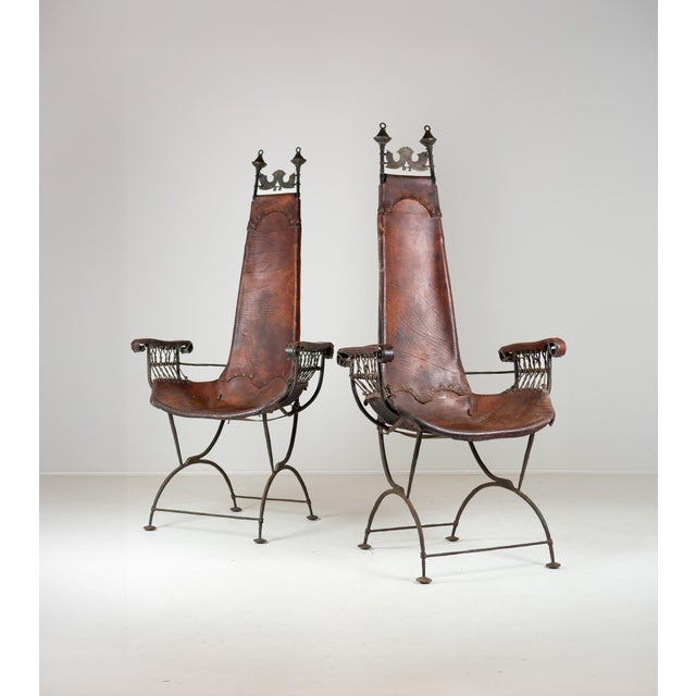 Set of Trône Armchairs by Sido & François Thévenin, 1990s For Sale - Image 11 of 11