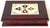 Maroon Mid-Century Modern Sterling Silver & Enamel Playing Card Box, Castellini, Italy For Sale - Image 8 of 18