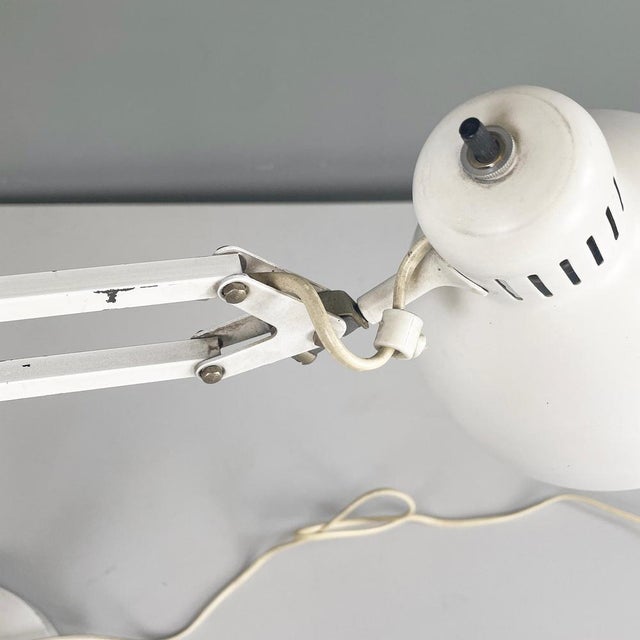 Mid-Century Adjustable Italian Table Lamp by Jac Jacobsen Luxo, 1950s For Sale - Image 12 of 18