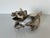 1990's Rect H. Art Pottery Dog Sculpture For Sale - Image 10 of 11
