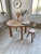 Round Elm Table from Maison Regain, 1970s For Sale - Image 3 of 18