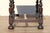 Antique English Solid Oak Barley Twist Side Table | Jacobean Revival Accent Table, Circa 1920s For Sale - Image 9 of 18