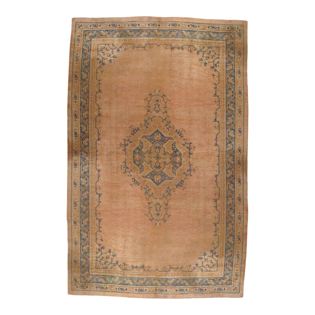 Palace Size Antique Turkish Oushak, 16'4'' X 25'4'' For Sale