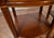 1940s Pair Biggs Virginia English Sheraton Mahogany Side Tables / End Tables For Sale - Image 18 of 18