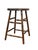 Antique Country Round Wooden Stool With Turned Legs and Stretchers For Sale - Image 15 of 18