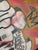 Pop Art Mid 20th Century Graffiti-Style Canvas Painting For Sale - Image 3 of 4