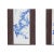 Chinoiserie Chinese Blue White Porcelain Flower Birds Scenery Wall Panel Set For Sale - Image 3 of 11