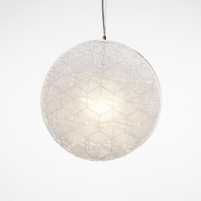 Handcrafted in the Philippines by Schema for Oggetti, the Hush Pendant Light showcases an exquisite balance of industrial...