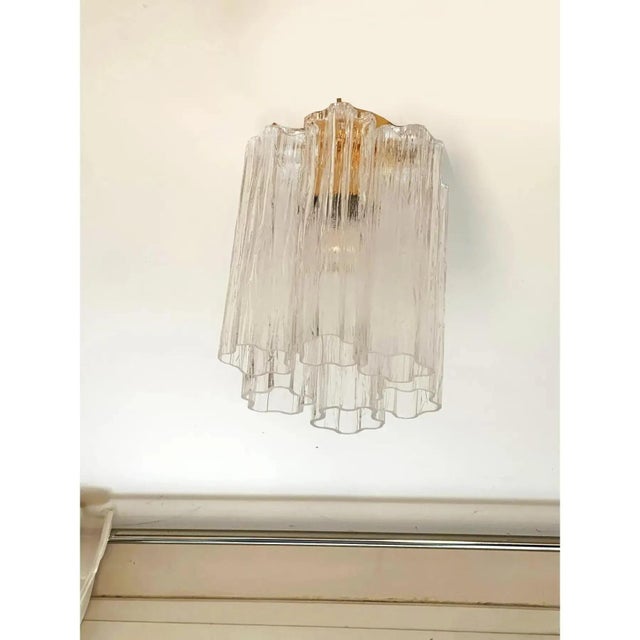 Contemporary Tronchi Murano Glass Flush Mount by Simoeng For Sale - Image 3 of 9